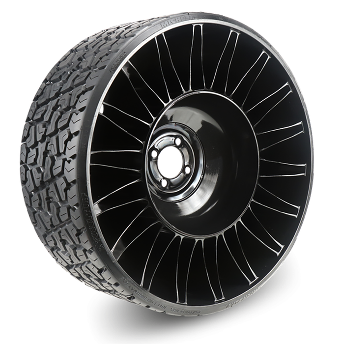 Michelin 08189 X Tweel Turf XL 26x12N12 Airless Rear Tire – SCAG Turf Tiger II 52 – Single