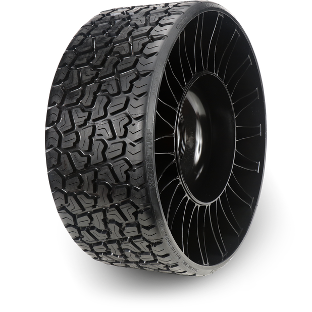 Michelin 08189 X Tweel Turf XL 26x12N12 Airless Rear Tire – SCAG Turf Tiger II 52 – Single