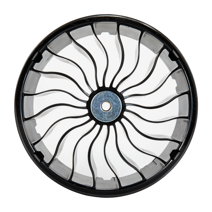 Michelin 52441 Grooved Caster Airless Tire 13x6.5N6 - 3/4" Axle
