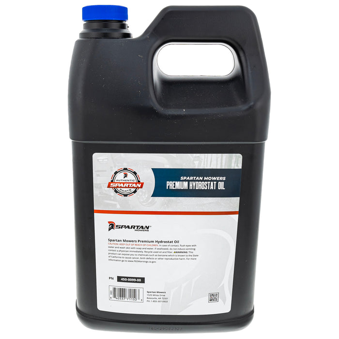 Spartan Mowers 20W-50 Premium Synthetic Hydraulic Transmission Oil High Performance Gallon 450-0099-00