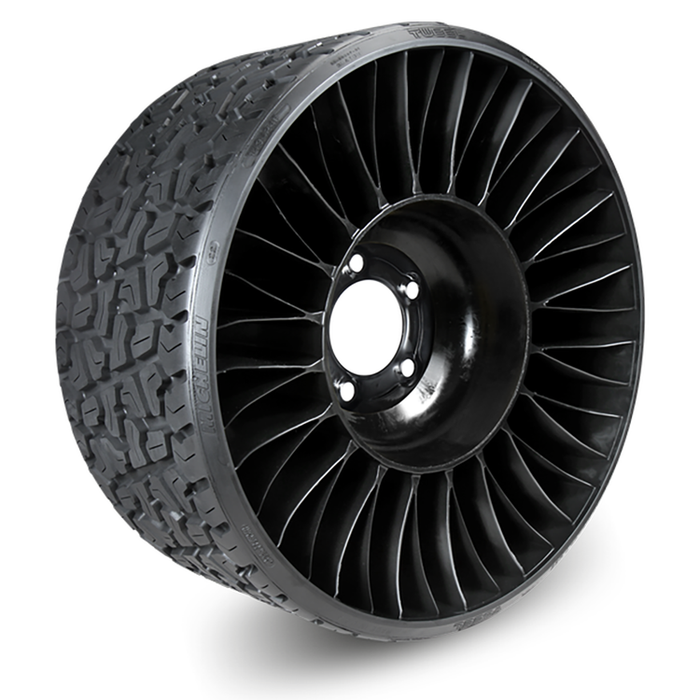 Michelin 54411 X Tweel Turf 24x12N12 Airless Rear Tire – SCAG & Spartan – Single
