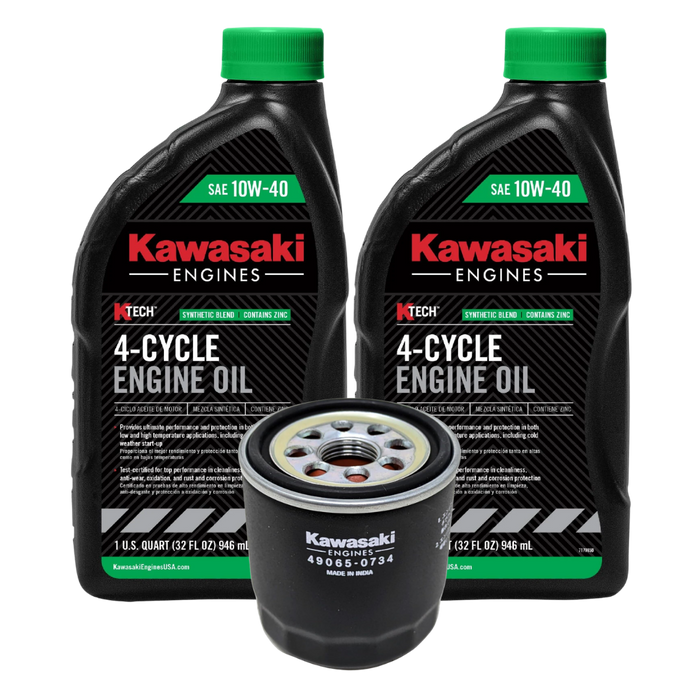 Kawasaki Engine Oil Change Kit with Filter