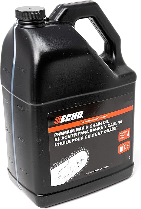 ECHO 1 Gallon Premium Bar and Chain Oil for Gas or Battery Chainsaws and Pole Pruning Saws