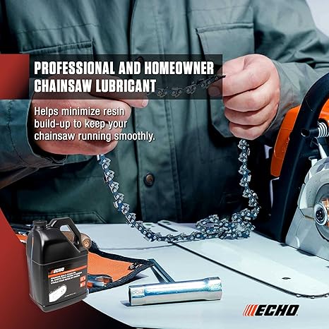 ECHO 1 Gallon Premium Bar and Chain Oil for Gas or Battery Chainsaws and Pole Pruning Saws