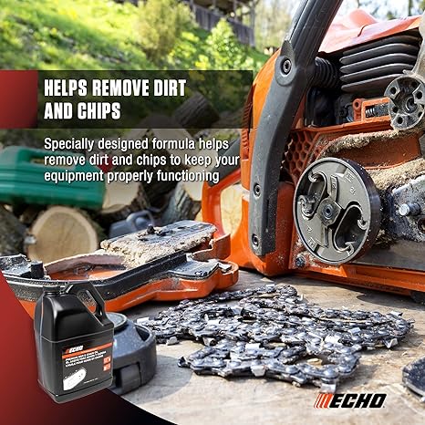 ECHO 1 Gallon Premium Bar and Chain Oil for Gas or Battery Chainsaws and Pole Pruning Saws