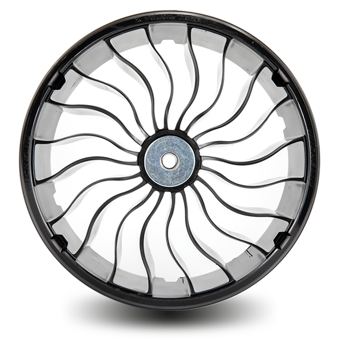 MICHELIN GROOVED CASTER AIRLESS TIRE 13x6.5N6 (3/4 Inch Axle Bolt Diameter) [52441]