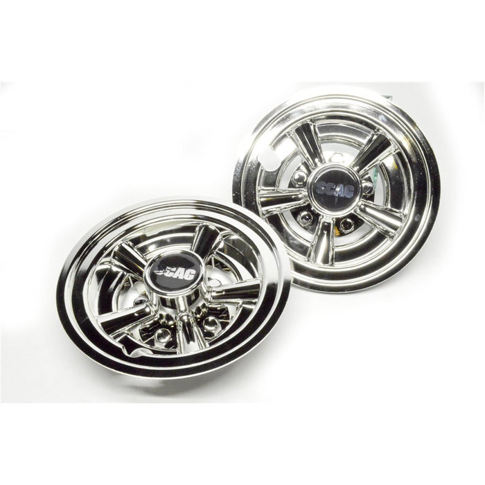 Scag WC-8 8" Chrome Wheel Covers (Set of 2)