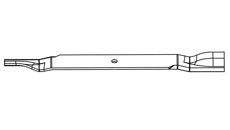 Spartan 72" Hi Lift Mower Deck Blade